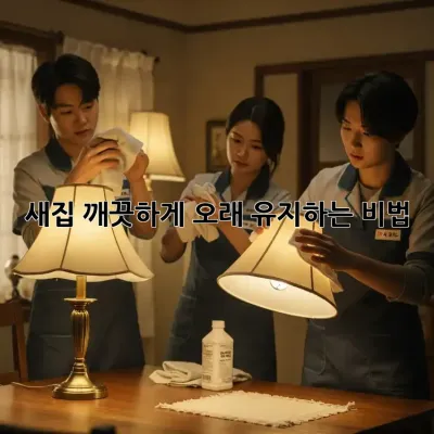 새집, 깨끗하게 오래 유지하는 비법!