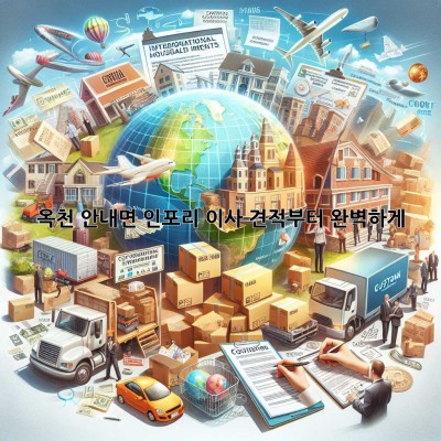 옥천 안내면 인포리 이사, 견적부터 완벽하게!